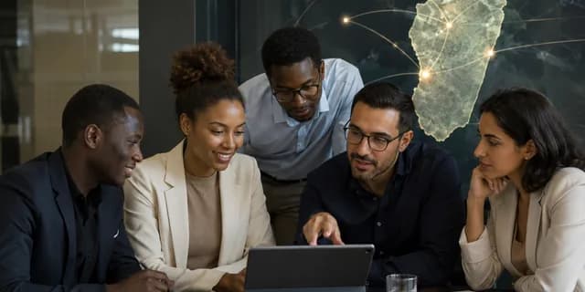 Madagascar at the centre of a network of internationally connected talent